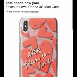Kate spade IPhone XS Max case